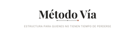 Método Vía - Inicio